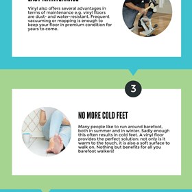 Infographic: 5 Advantages of Vinyl Flooring